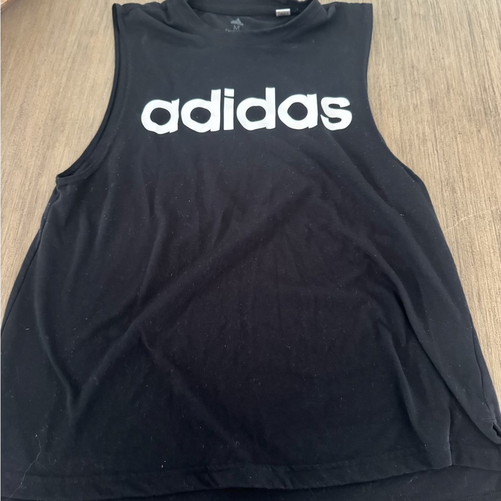 Adidas Black Muscle Tee